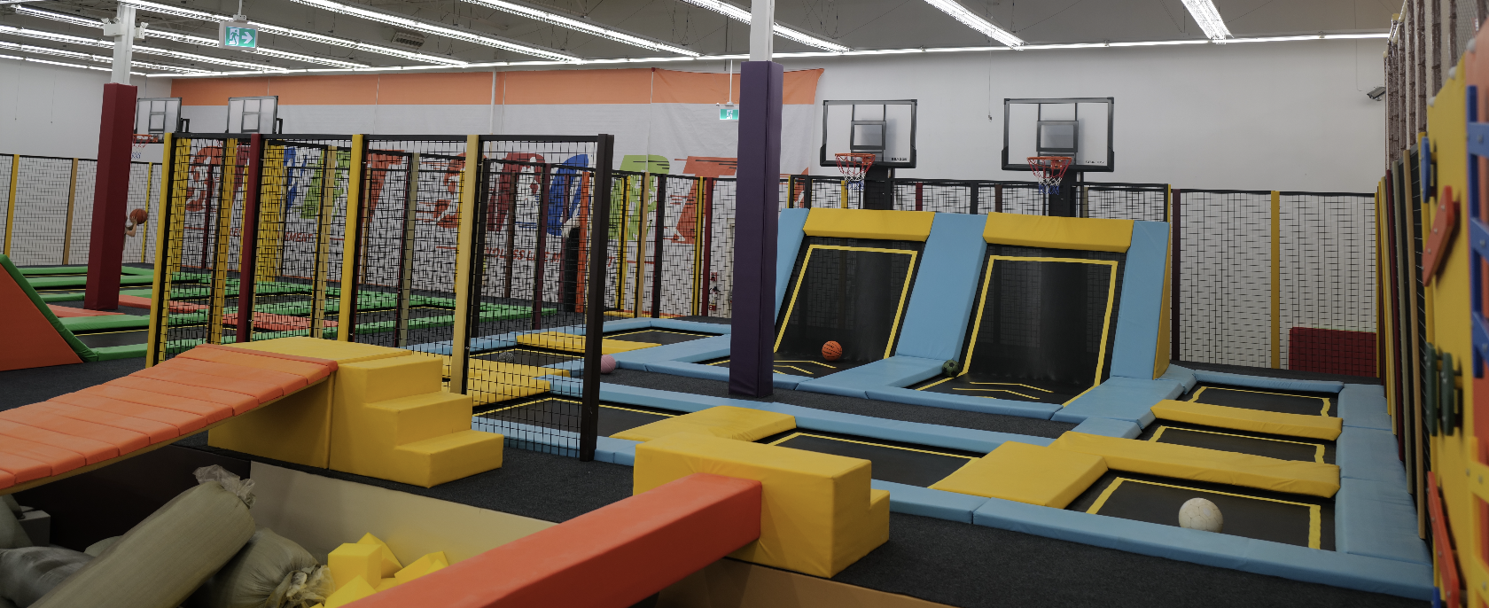Trampoline Basketball